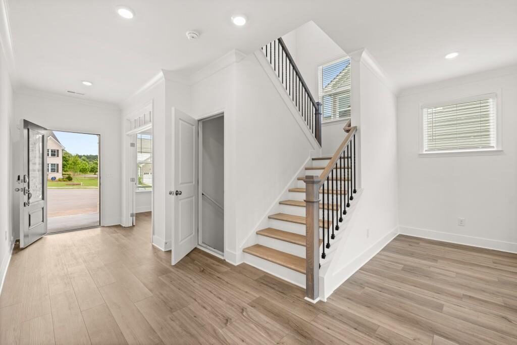 Foyer and staircase