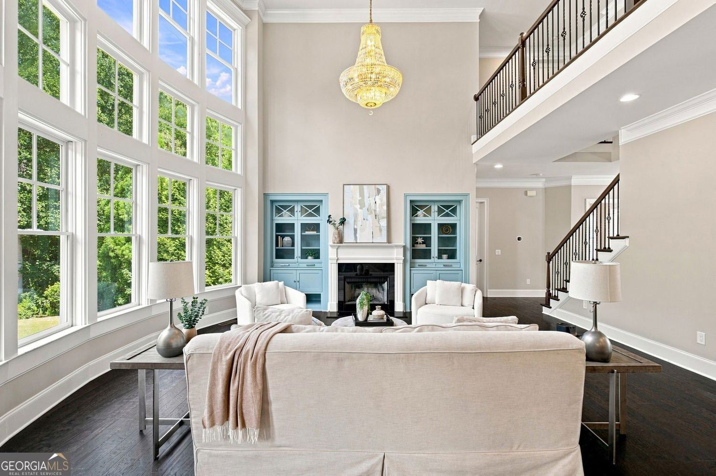 Two-story great room