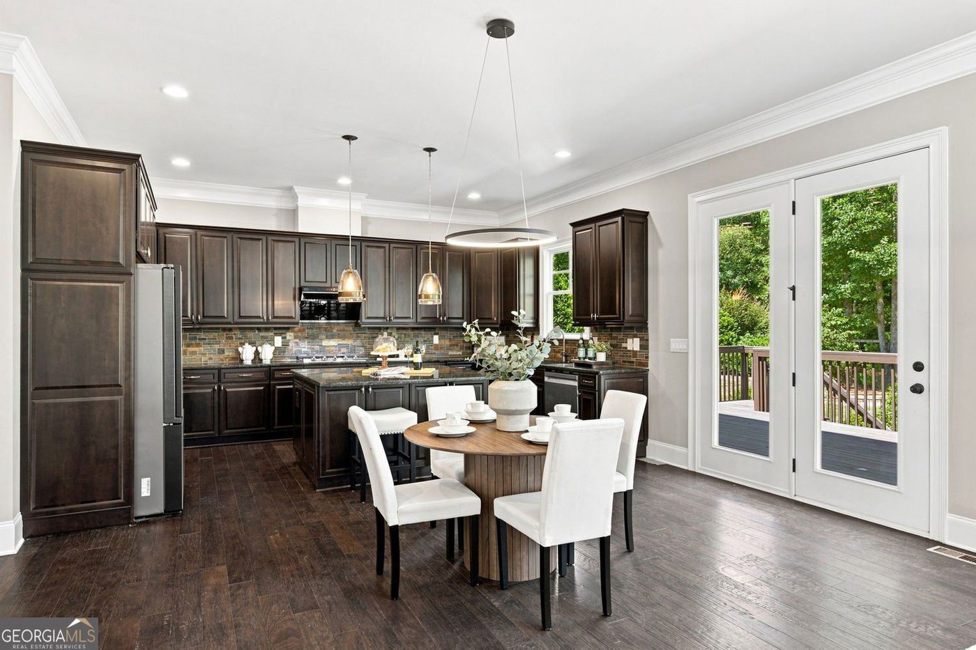 Breakfast area