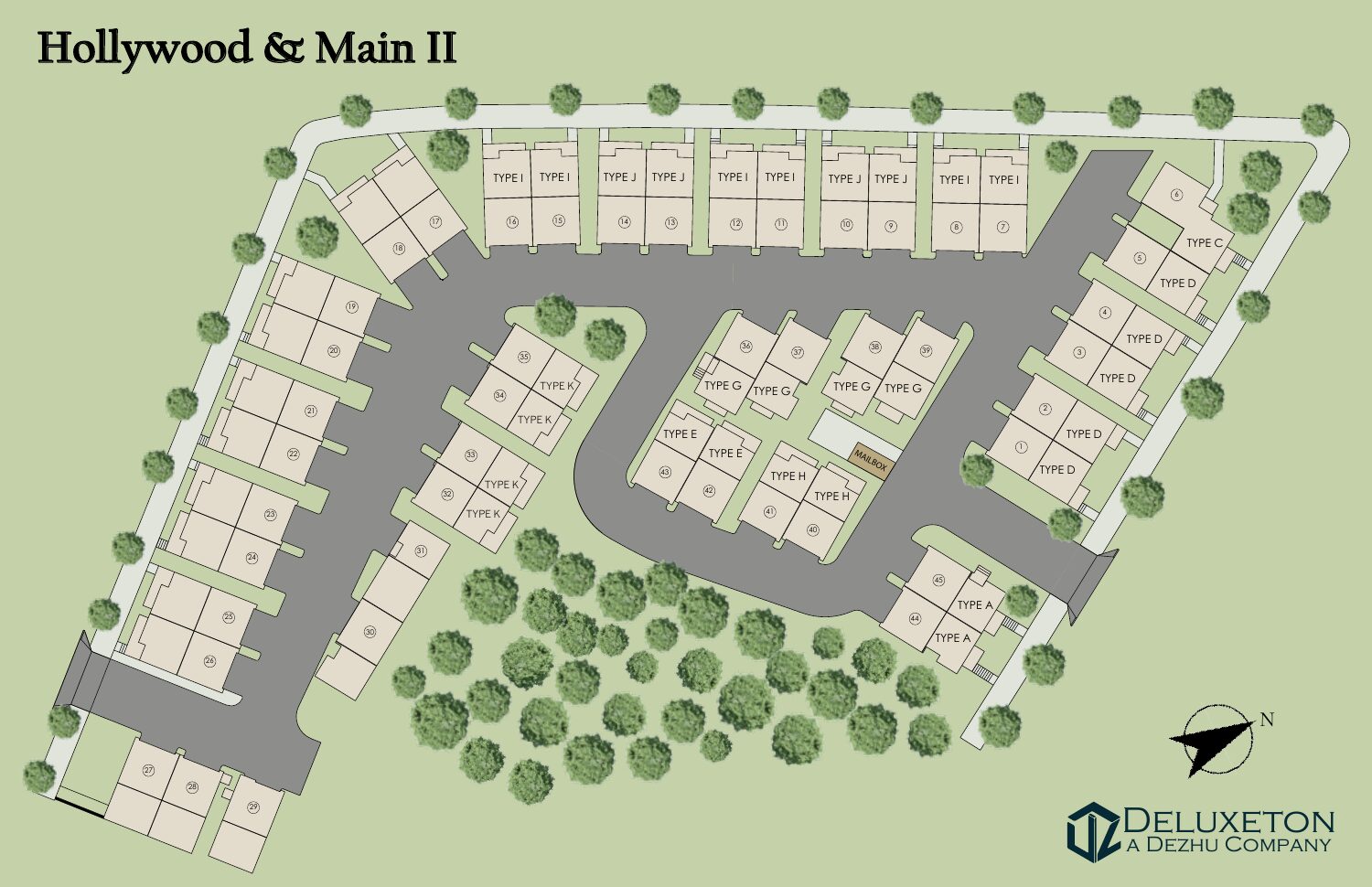 Hollywood & Main II site plan