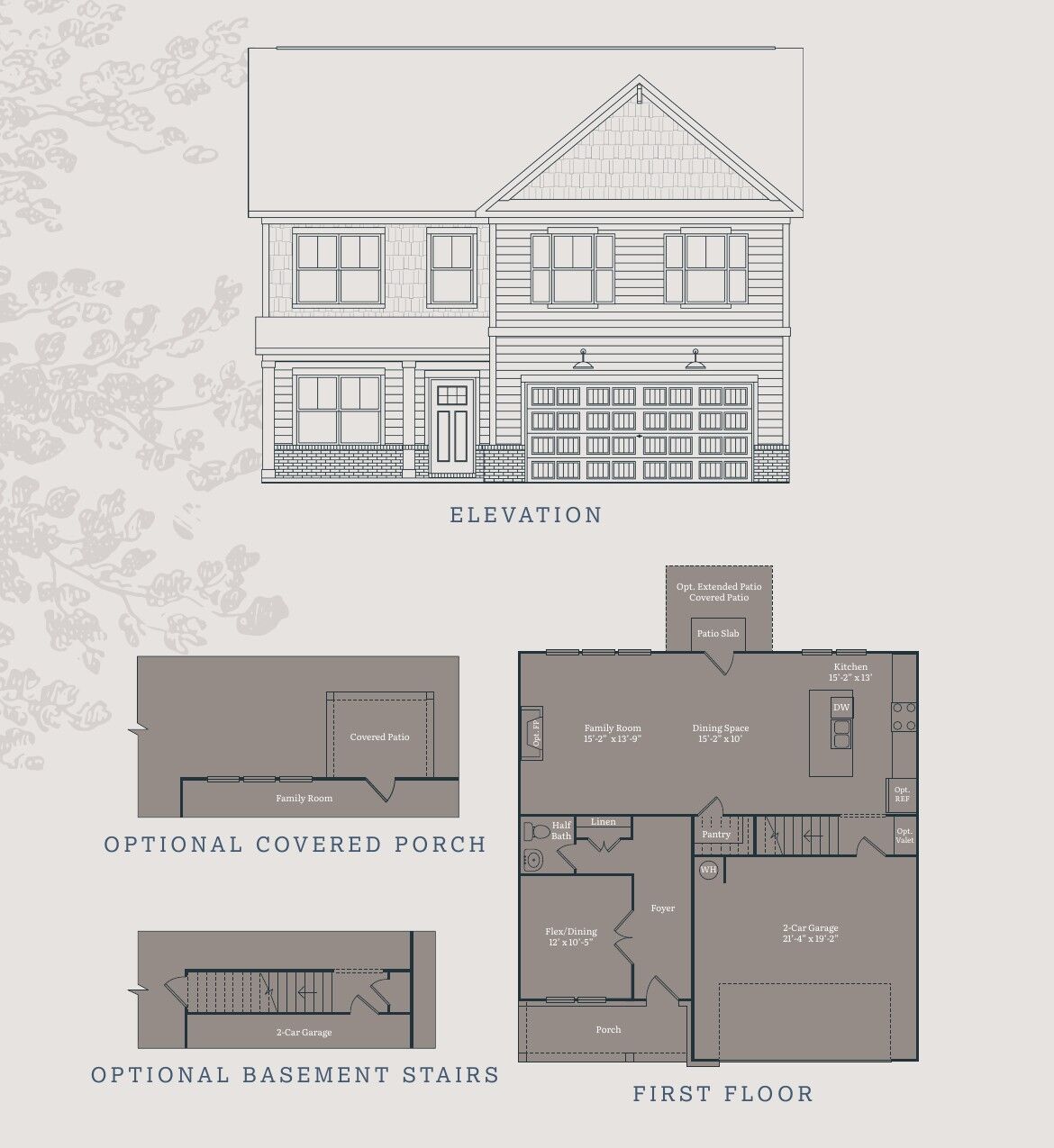 Bryant plan, first floor